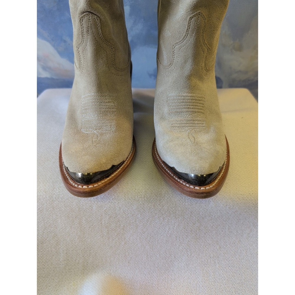 idyllwind by miranda lambert 8.5 Beige Suede Boots WORN 1X - Picture 3 of 9